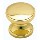 Knob - Brass Finish - 1 3/16 inch