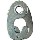 Zinc Scissor Hook, 3120 bc 3 - 1 / 8 Inches