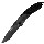Kurai, Black Blade, Carbon Fiber/Titaium Handle