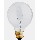 Light Bulb, Globe Clear 120 Volt 25 Watt