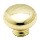 Knob - Polished Brass Finish - 1 5/16 inch 