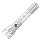 2 D Cell LED Flashlight, Silver