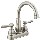 Delta Two Handle Lavatory Faucet, Brushed Nickel