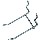 Straight Double Peg Hook, 3 inch 