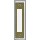 Brass/Wh Doorbell Button