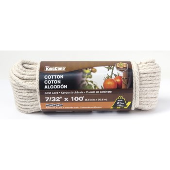 308631 7/32x100 Cotton Rope