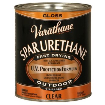 Varathane Exterior Spar Urethane, Gloss Quart