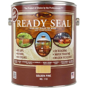 Ready Seal Wood Stain and Sealant, Pine ~ Gallon