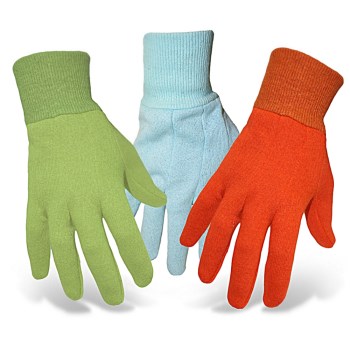 Children's Solid Jersey Gardener Gloves ~ Fits approx 5-8 years old