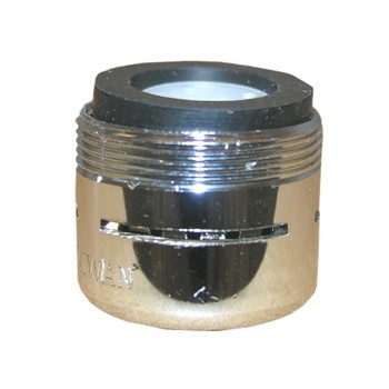 Dual Thread Slotted Aerator ~ Chrome Plated Brass 