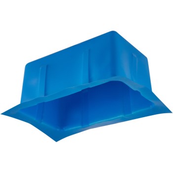LED Recessed Blue Vapor Barrier Box