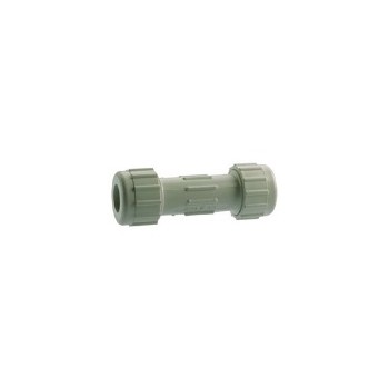 PVC Compression Coupling, 1/2 inch 