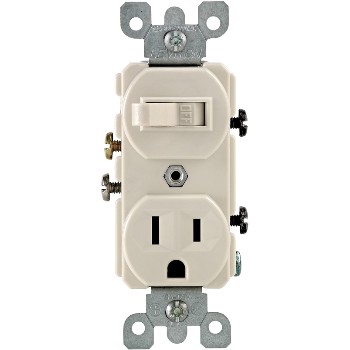 Combo Switch and Outlet ~ Light Almond