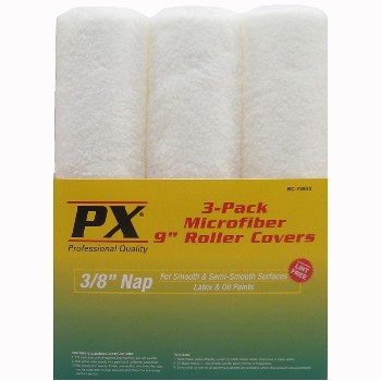 Microfiber Roller Cover, 9 x 3/8 inch