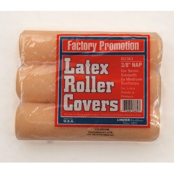 Roller Covers, 3 Pack ~ 9" x 3/8"