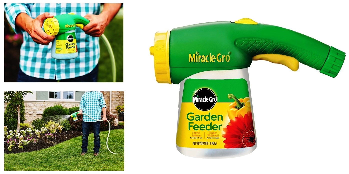 Buy the Scotts Miracle Grow MR100410 Garden Feeder with Spray