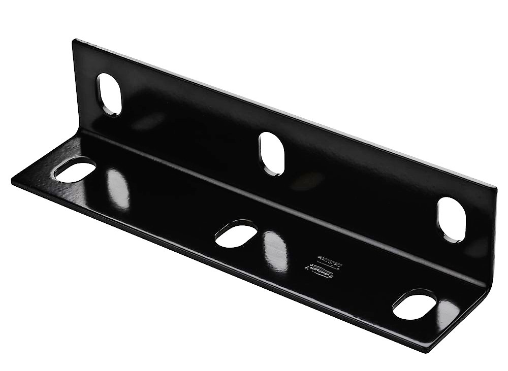 Heavy Duty 45-Degree Steel Brackets - 4 Pack Strong Angle Connectors For Wood Framing