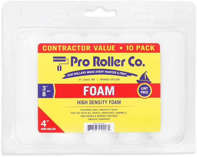 Foam Pro Roller 9 with 3/8 Nap