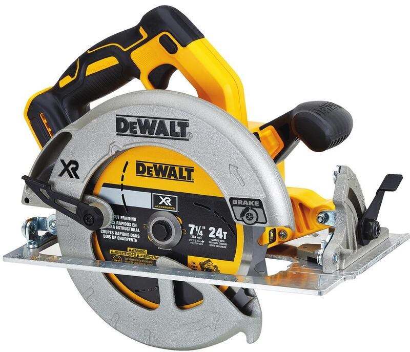 DeWalt DCS570B 20V MAX* 7-1/4 Cordless Circular Saw (Tool Only)