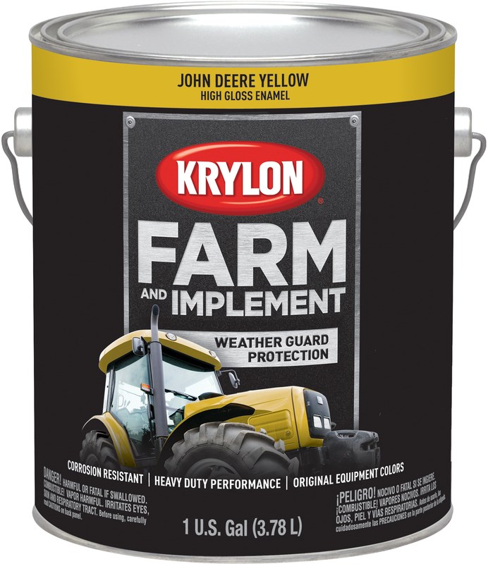 Buy the Krylon K01970000 Farm & Implement John Deere Yellow Paint