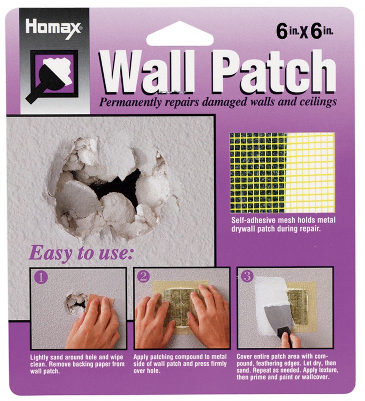 Buy The Homax 5506 Wall Patch 6 X 6 Inch Hardware World