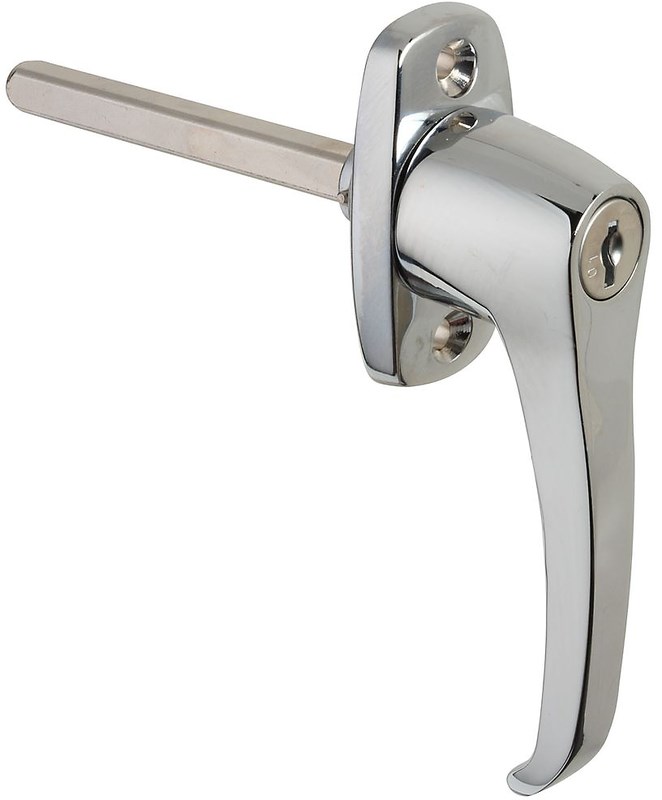 Buy the National 280636 Chrome Locking LHandle, Chrome 7641 Hardware