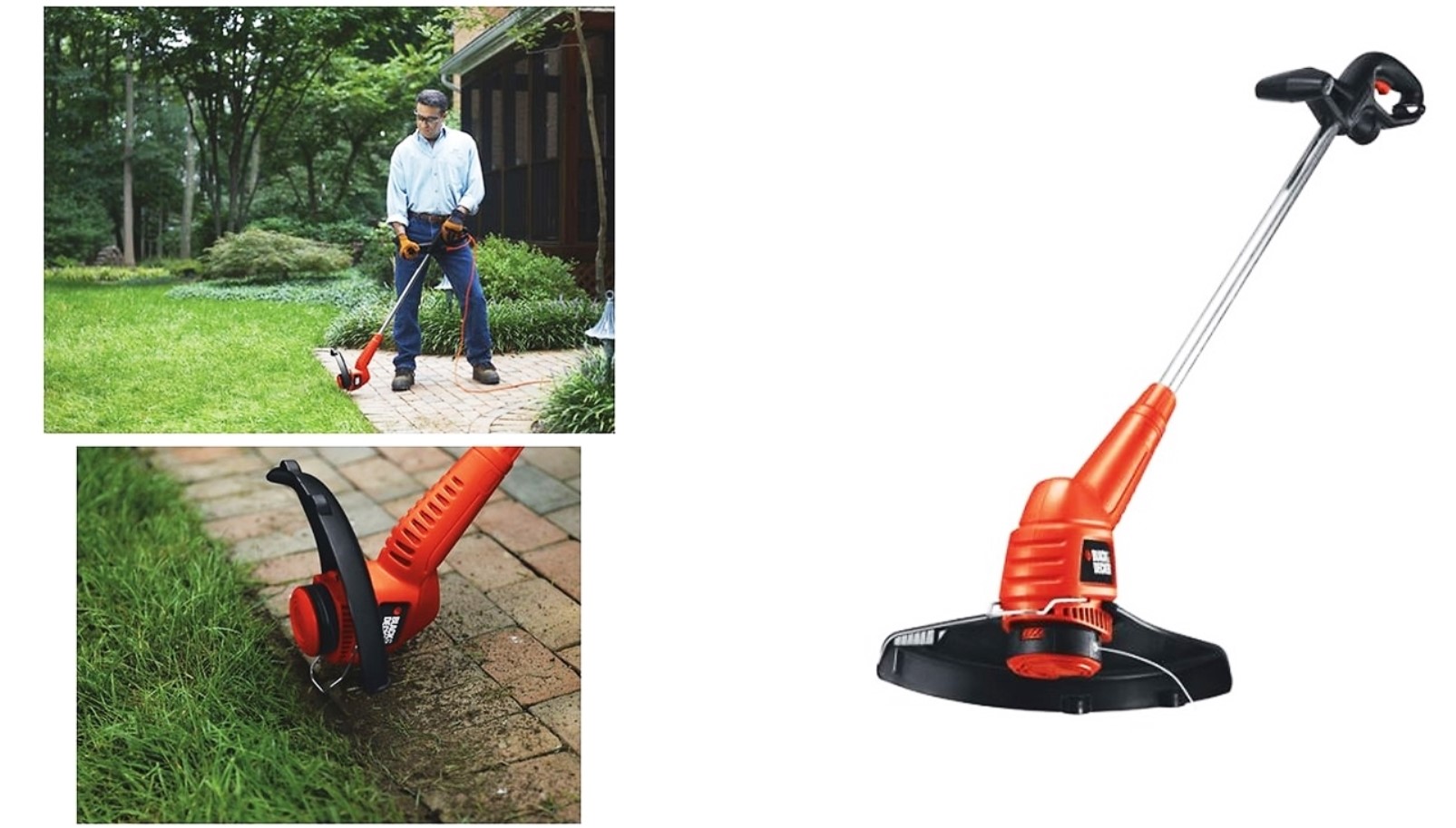  BLACK+DECKER String Trimmer, Electric Automatic Feed, 13-Inch,  4.4-Amp (ST7700) : Weed Wacker : Patio, Lawn & Garden