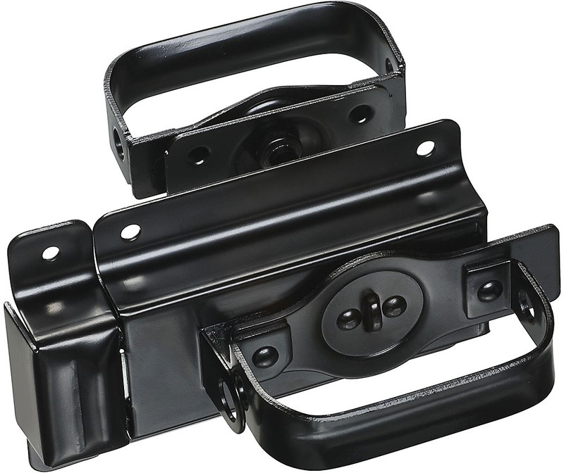 Buy the National N109-043 Swinging Door Latch ~ Black 