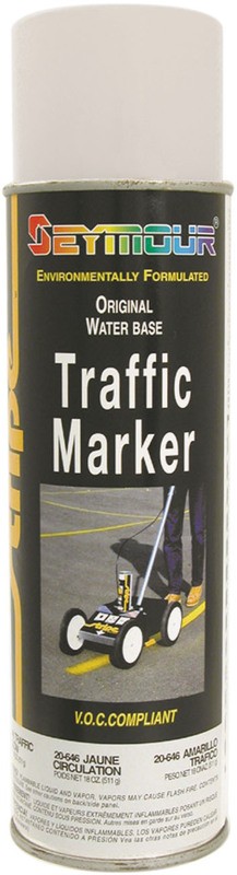 20-642 Seymour Stripe Water-Based Traffic Marking Paint, White (18 oz) -  Seymour Paint