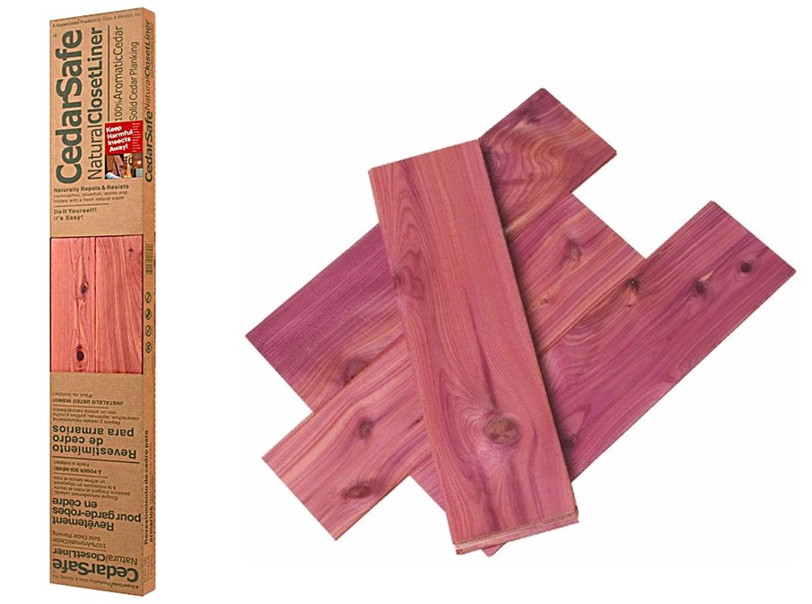 CedarSafe 1/4 in. x 4 in. with Variable Length Aromatic Cedar Natural Closet  Liner Boards 15 sq. ft. FL60/15N - The Home Depot