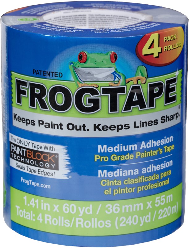 Buy the Shurtech Brands Llc 104956 Blue Frog Tape, 36x55m 4 pack