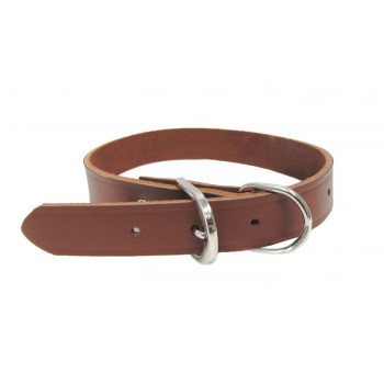 Warren Pet   30023 Leather Dog Collar, 1 x 23 inches 