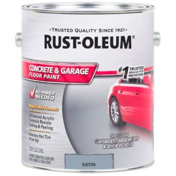 Concrete & Garage Floor Paint, Armor Gray ~ Gallon