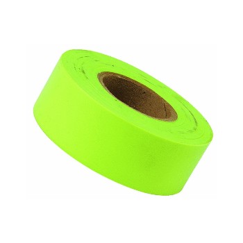 Fluorescent Lime Flagging Tape