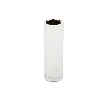 GearWrench Deep Socket, 6-Point - 1/4" Drive, 11mm