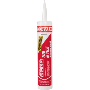 Henkel/OSI/Loctite 2154739 10oz Wh Tub/Tile Caulk