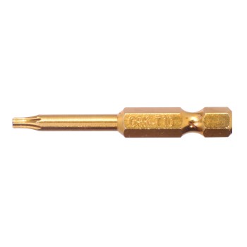 Star Drive Bit, T10 Yellow - 2", 2pk