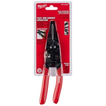 Multi-Purpose Wire Stripper with Crimper
