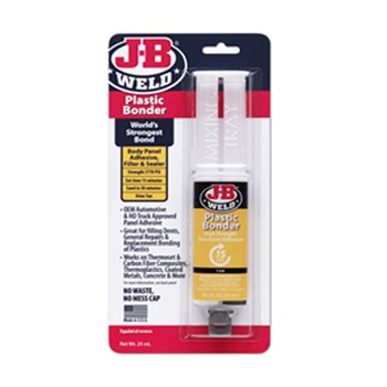 J-B Weld 50133 Plastic Bonder with Syringe ~ .25 ML