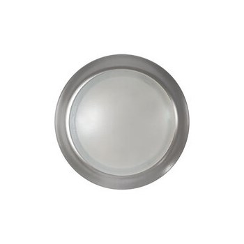 7" Brushed Nickel LED Flush Light