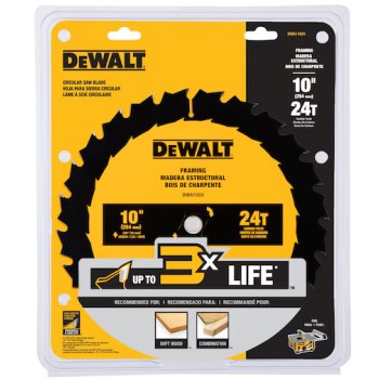 General Purpose Saw Blade, Carbide - 10", 24T