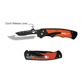 Accusharp Razor Knife, Orange - 3-1/2"