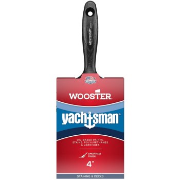 Wooster  0Z11200040 Yachtsman Varnish & Wall Brush ~ 4" 