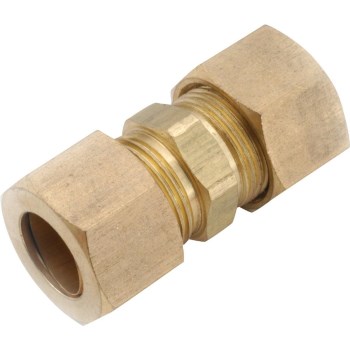 Compression Union, Lead Free Brass - 3/8"