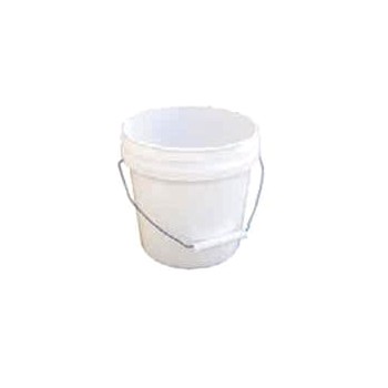 Encore Industries 201859 Plastic Pail, White - 1 Gallon