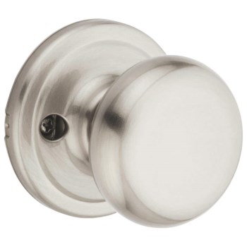 Kwikset Juno Half Dummy Knob - Satin Nickel