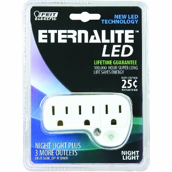 Night Light, 3 Outlet Eternalite