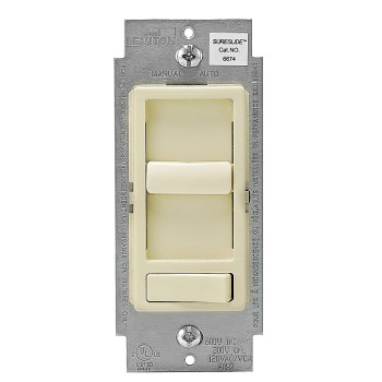 Decora SureSlide Dimmer,  Ivory 