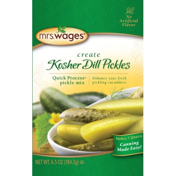 Kent Precision Foods W622-J7425 W622j7425 6.5oz Kshr Pickle Mx