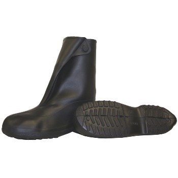 Rubber Overshoe, Black  ~ Size Medium